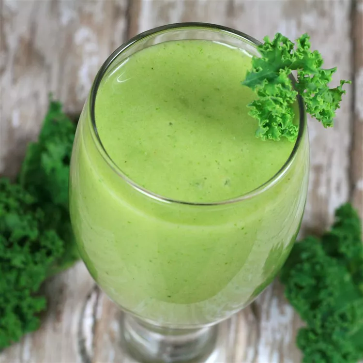 Colorful smoothie